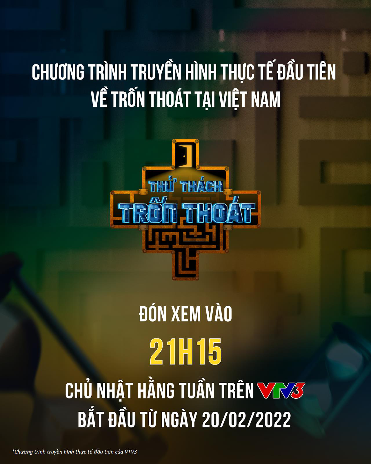Fan tranh cãi xung quanh dàn cast gameshow Thử Thách Trốn Thoát sắp ra mắt trên VTV3 - Ảnh 1. Fan tranh cãi xung quanh dàn cast gameshow Thử Thách Trốn Thoát sắp ra mắt trên VTV3 - Ảnh 1.