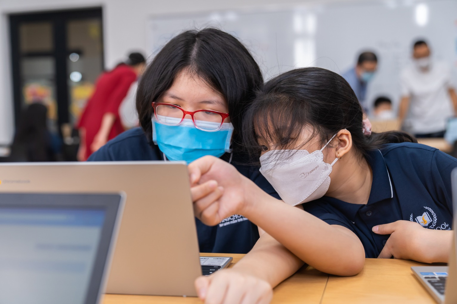 Hợp tác với Google và Samsung, Vinschool ứng dụng công nghệ, nâng cao chất lượng dạy - học - Ảnh 3. Hợp tác với Google và Samsung, Vinschool ứng dụng công nghệ, nâng cao chất lượng dạy - học - Ảnh 3.