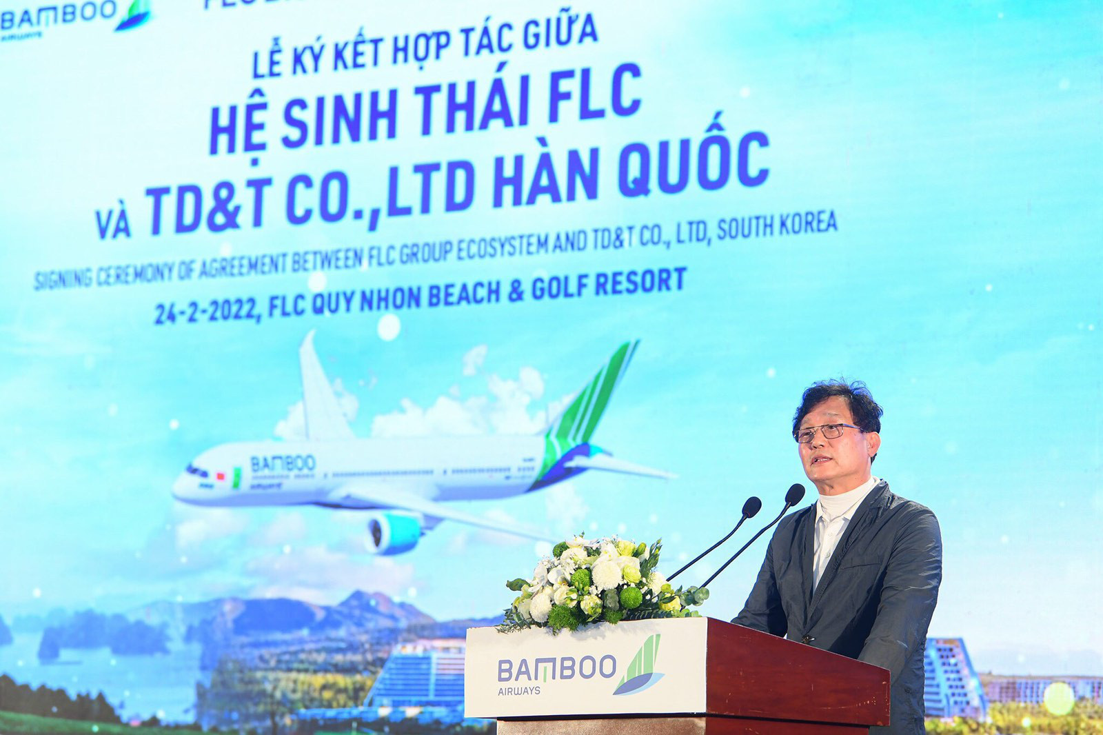 Gần 30 chuyến bay Bamboo Airways đưa khách Hàn đến FLC Quy Nhơn trong quý 2/2022 - Ảnh 2.