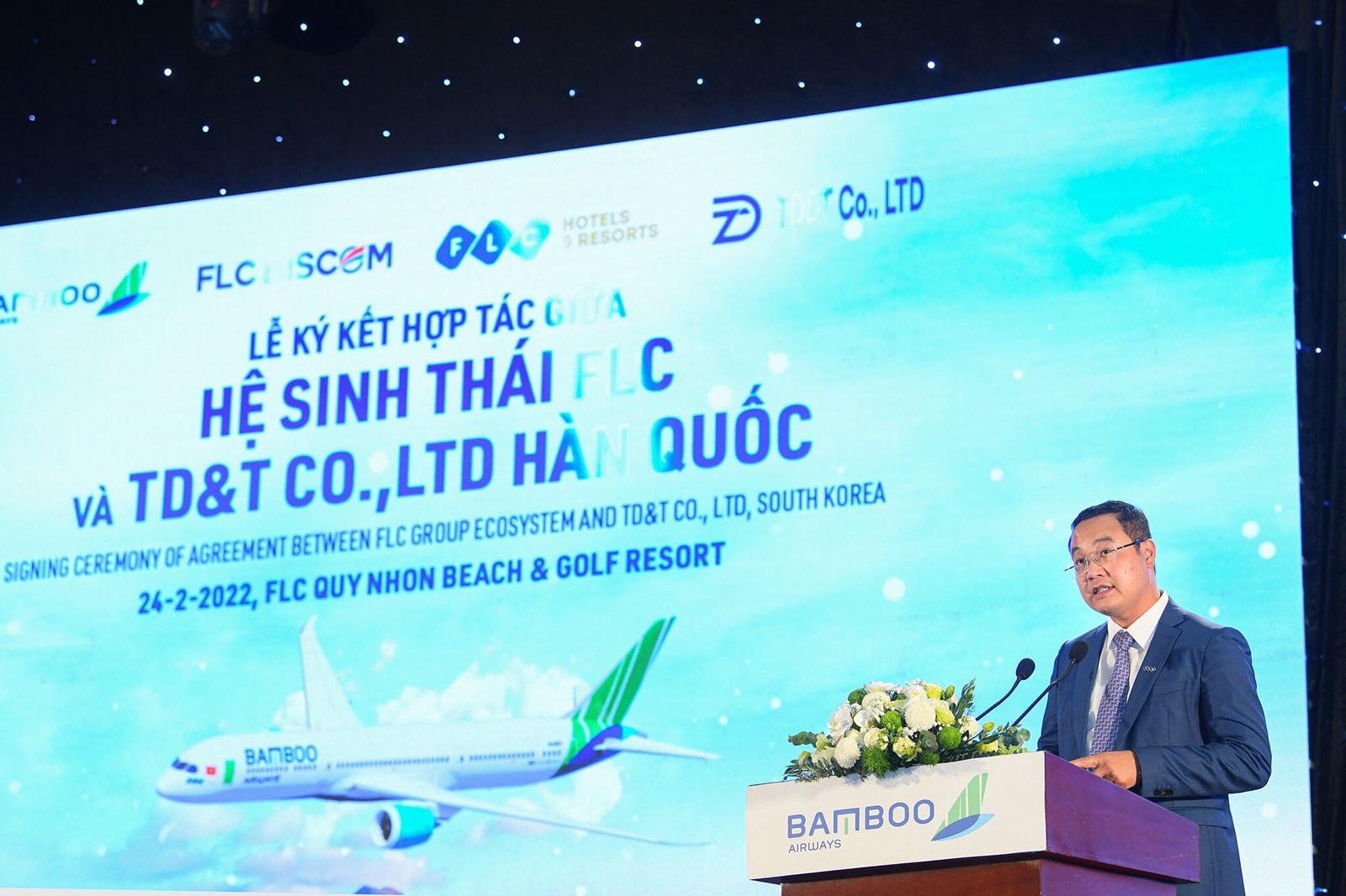 Gần 30 chuyến bay Bamboo Airways đưa khách Hàn đến FLC Quy Nhơn trong quý 2/2022 - Ảnh 3.