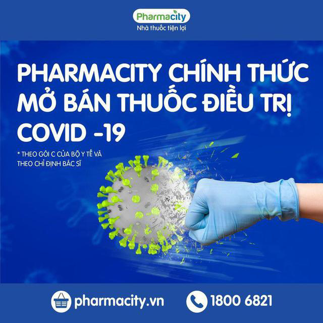 Pharmacity bán thuốc điều trị Covid-19, cam kết bình ổn giá sản phẩm phòng dịch - Ảnh 1.