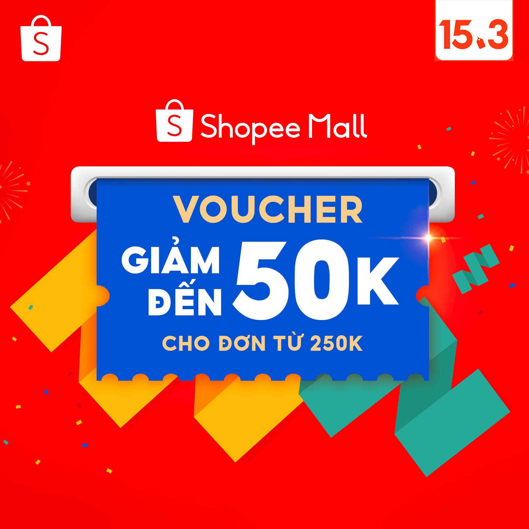 Shopee nạp thêm kho voucher khủng, người dùng thỏa sức săn loạt deal rẻ bất ngờ ngày 15.3 - Ảnh 2.