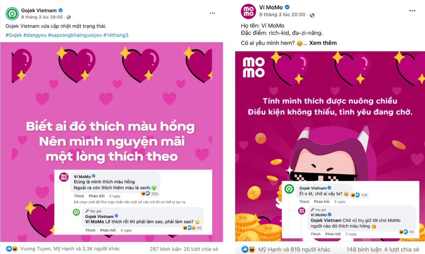 Chấn động Valentine Trắng 14/3: Gojek và MoMo chính thức công khai hẹn hò - Ảnh 1.
