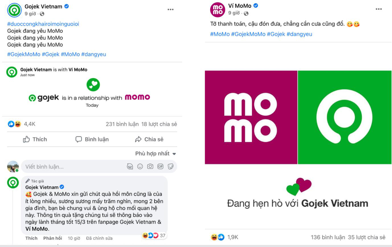 Chấn động Valentine Trắng 14/3: Gojek và MoMo chính thức công khai hẹn hò - Ảnh 3.