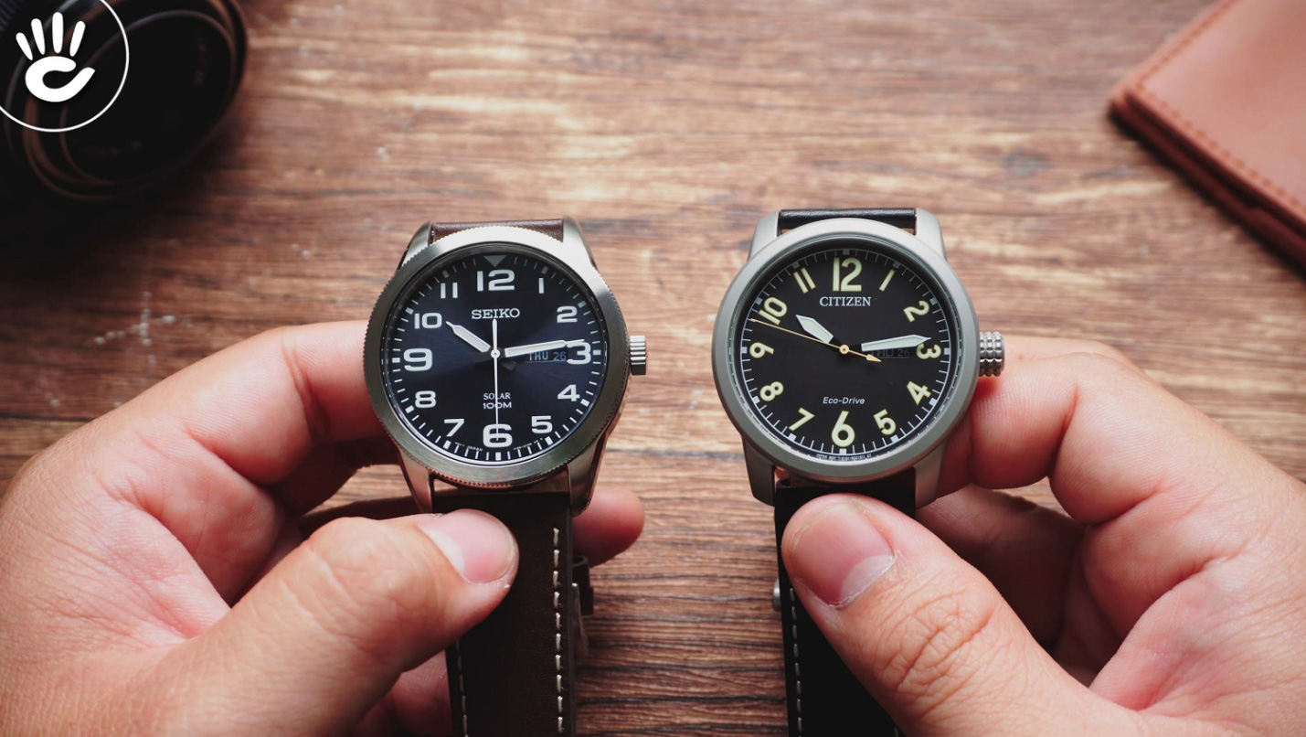 So sánh đồng hồ Citizen và Seiko: Nên mua hãng nào tốt?