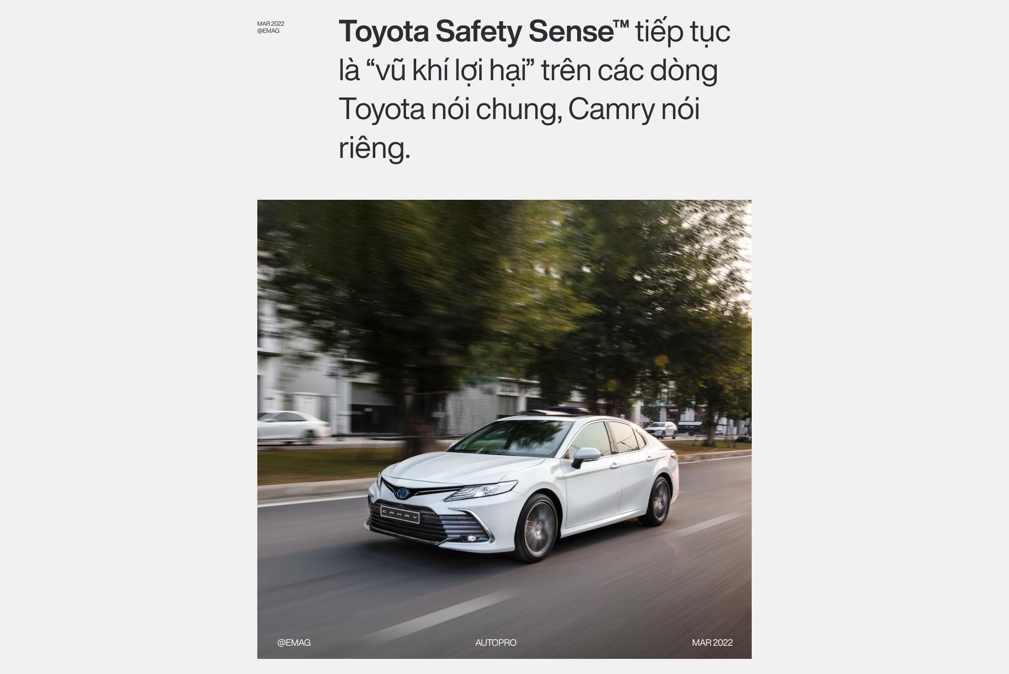 Toyota Camry 2022 - Sedan đẳng cấp, an toàn và tạo dấu ấn khác biệt - Ảnh 9.