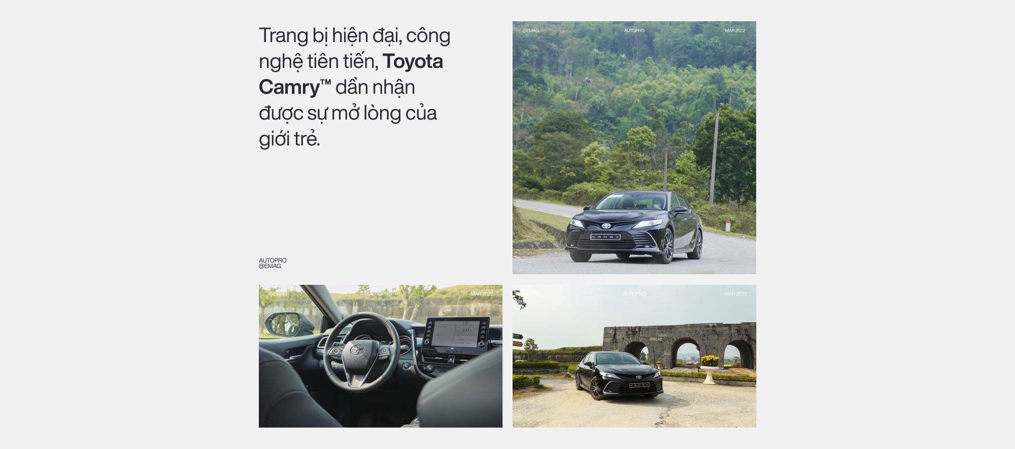 Toyota Camry 2022 - Sedan đẳng cấp, an toàn và tạo dấu ấn khác biệt - Ảnh 1.