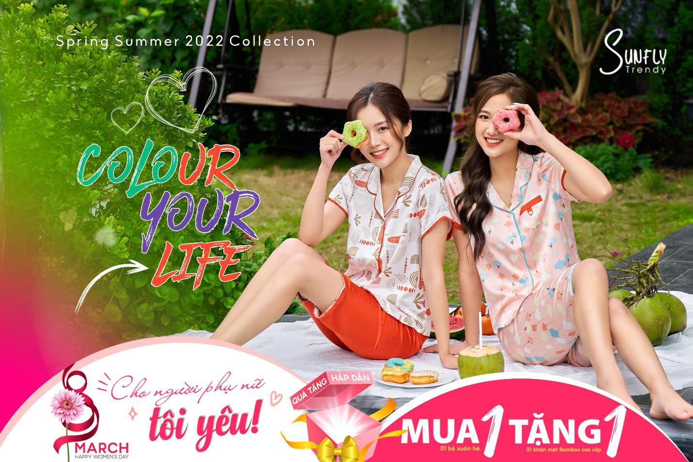 Sunfly ra mắt BST colour your life, thời trang truyền cảm hứng trong những ngày dịch - Ảnh 2.