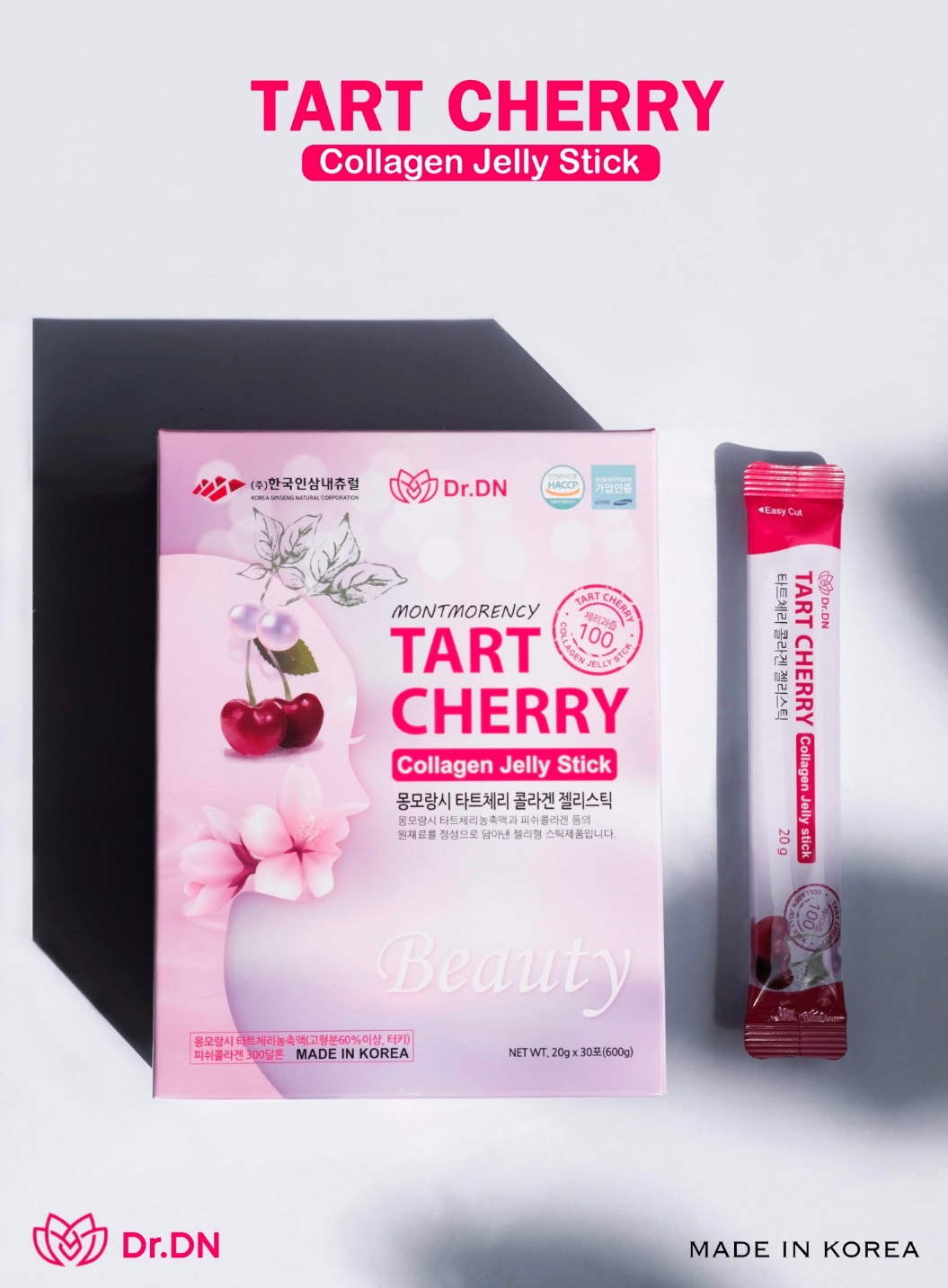 Thạch Collagen Cherry Dr.DN - Sản phẩm làm đẹp từ Hàn Quốc đã đổ bộ về Việt Nam - Ảnh 1.