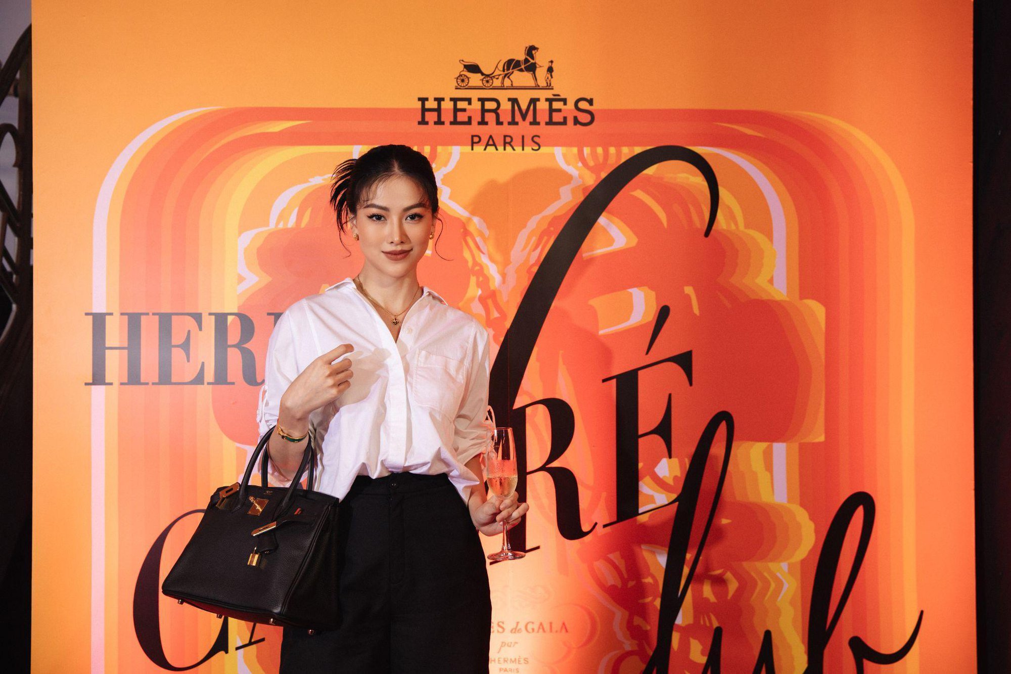 Đêm tiệc Hermès Carré Club: Dàn sao nức tiếng rủ nhau tạo dáng trên thảm đỏ - Ảnh 4.