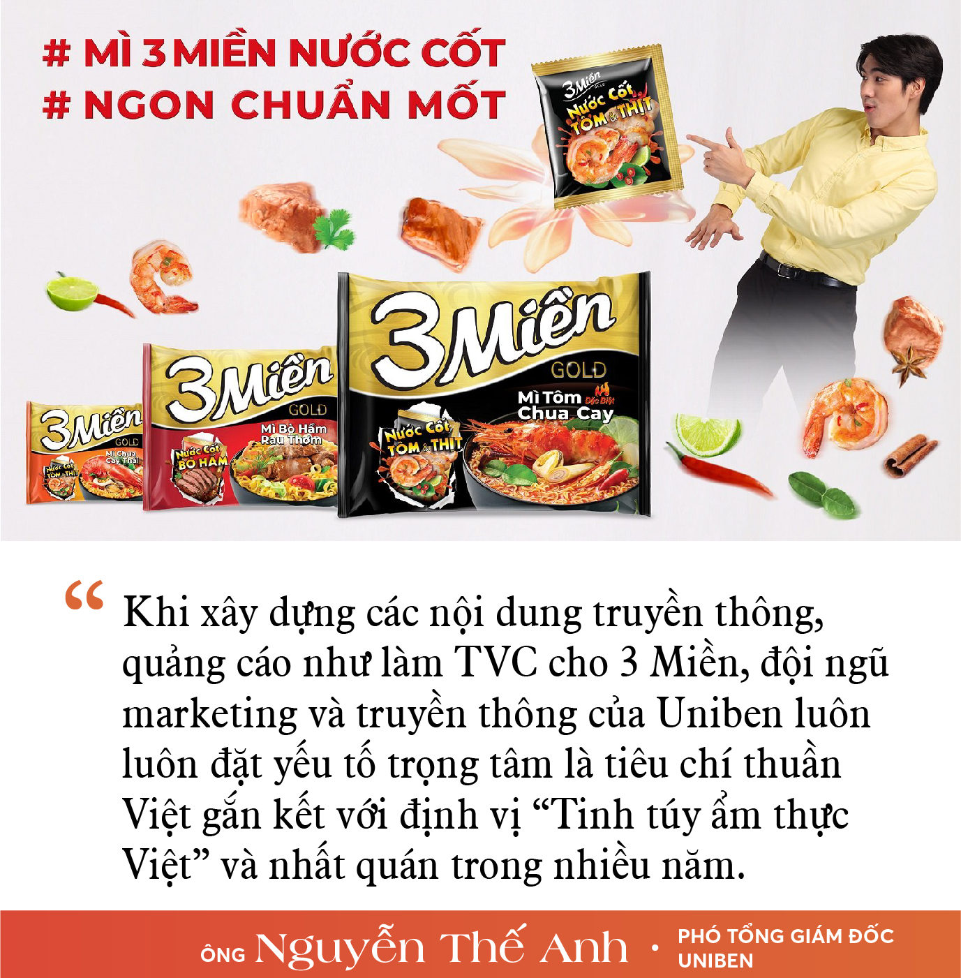 Vì sao mì 3 Miền &quot;ngược dòng&quot;, chọn nói thật khi quảng cáo? - Ảnh 2.