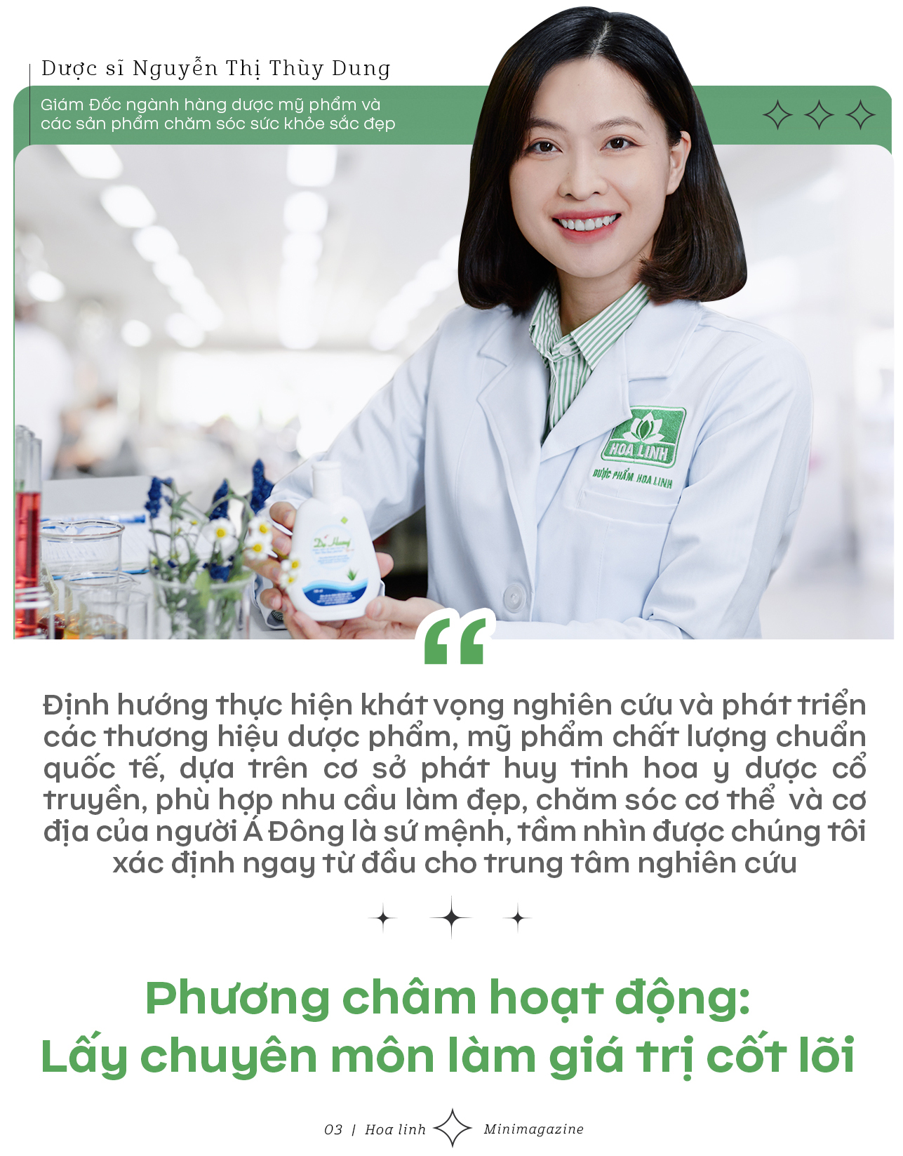 Dược phẩm Hoa Linh: Hướng tới các sản phẩm dược mỹ phẩm của tương lai - Ảnh 4.