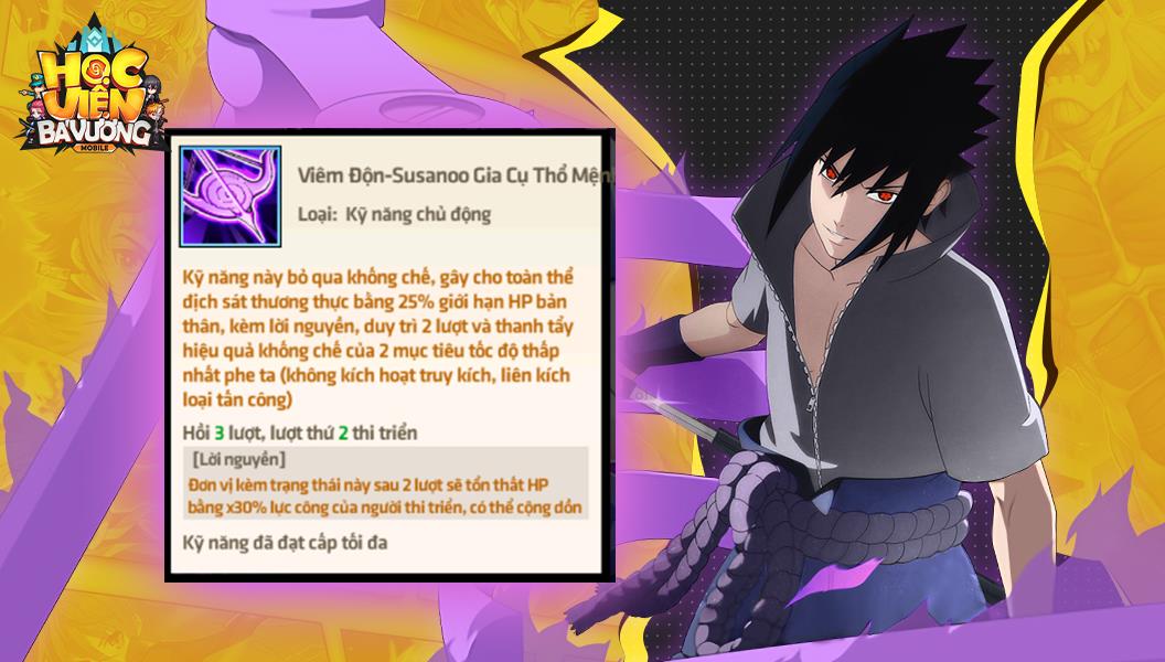 Học viện Bá Vương Mobile ra mắt tướng mới, tựa game về “Anime” đỉnh bậc nhất hiện nay - Ảnh 2.