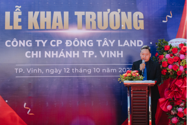 Đông Tây Land Miền Bắc khai trương văn phòng mới tại TP Vinh - Ảnh 1.