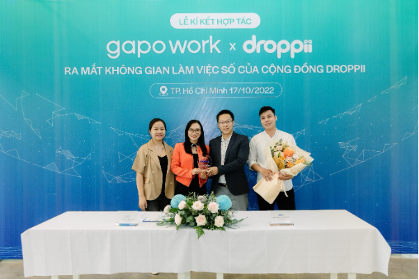 Droppii ra mắt Không gian làm việc số trên GapoWork phục vụ gần 100.000 đối tác - Ảnh 2.