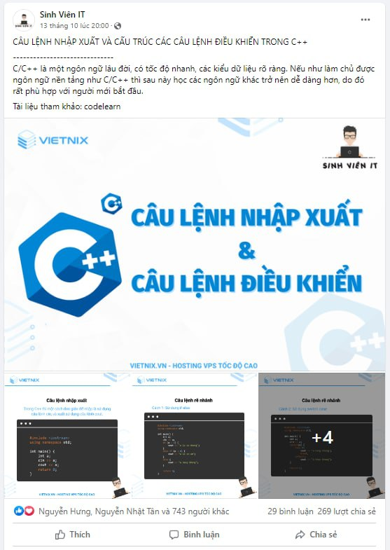 Sinh Viên IT - Fanpage có ảnh hưởng lớn đến cộng đồng sinh viên CNTT - Ảnh 4.