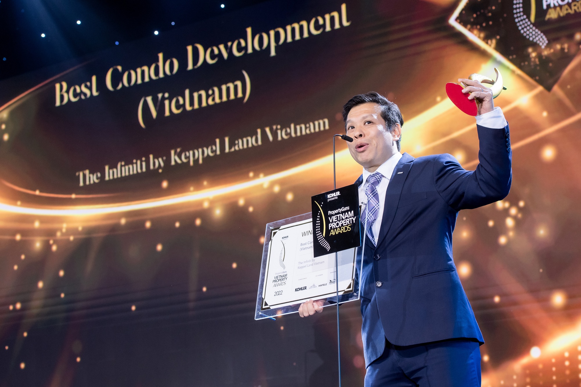 Chủ tịch Keppel Land Việt Nam nhận giải Nhân vật bất động sản của năm - Ảnh 1.