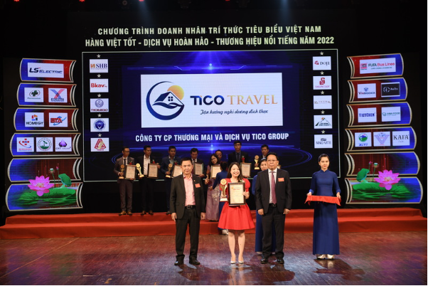 Tico Travel vinh dự nhận giải thưởng Doanh nhân - Trí thức tiêu biểu Việt Nam 2022 - Ảnh 2.