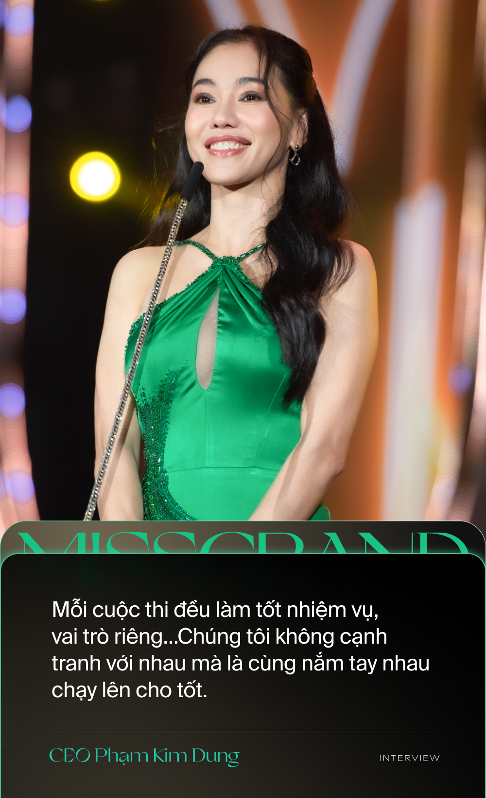 Trưởng BTC Miss Grand Vietnam: Miss Grand không được tạo ra để cạnh tranh với cuộc thi khác, chúng tôi cùng nắm tay nhau chạy lên cho tốt - Ảnh 3.