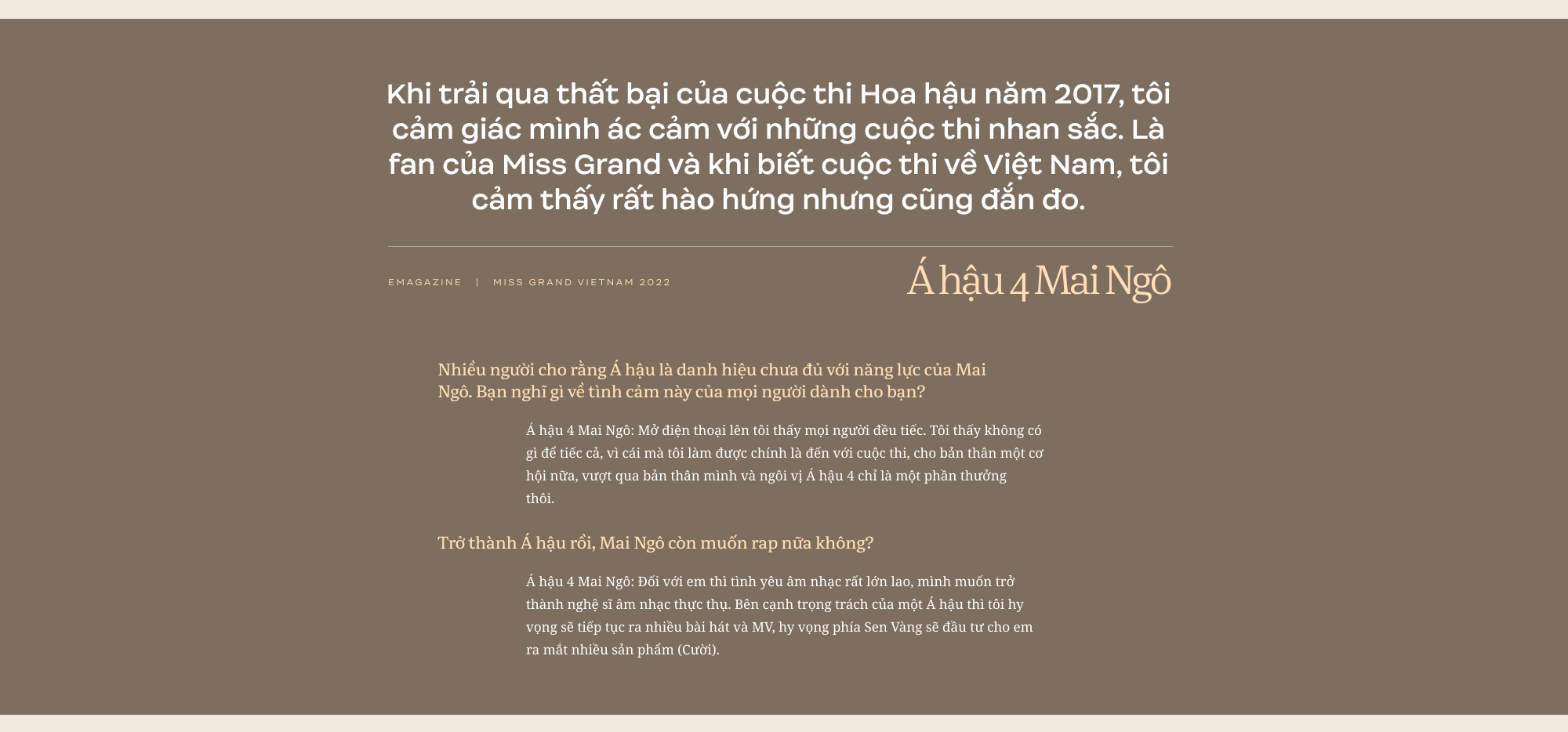 Đoàn Thiên Ân - Tân Hoa hậu Hoà bình Việt Nam 2022: Tôi muốn như Thuỳ Tiên, tiếp tục mang vương miện Miss Grand về Việt Nam - Ảnh 26.