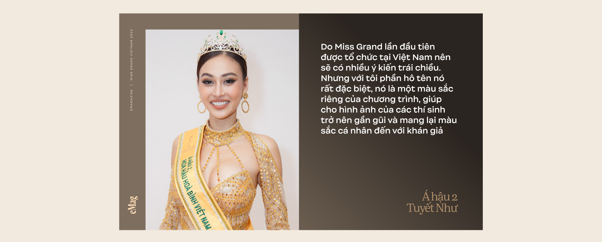 Đoàn Thiên Ân - Tân Hoa hậu Hoà bình Việt Nam 2022: Tôi muốn như Thuỳ Tiên, tiếp tục mang vương miện Miss Grand về Việt Nam - Ảnh 34.