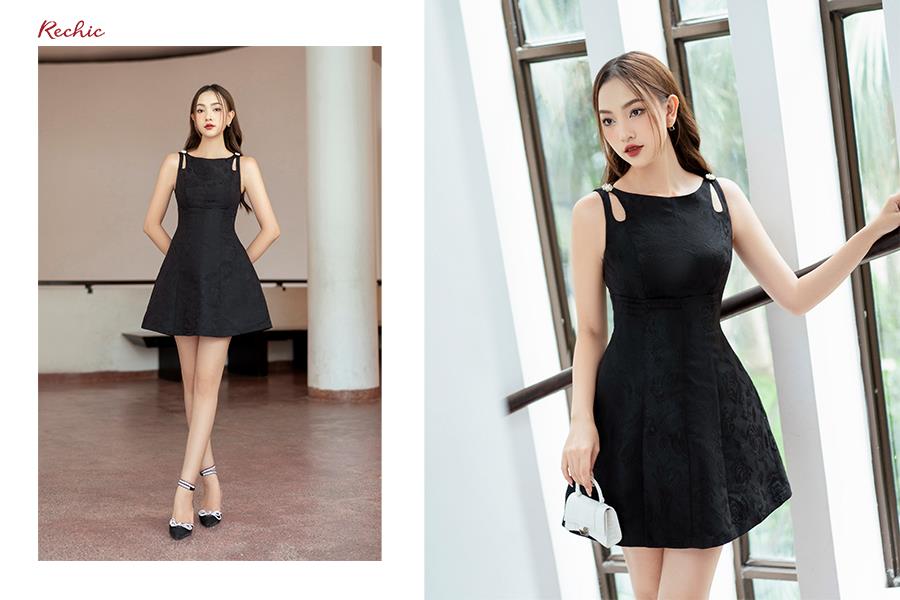 Gợi ý 8 mẫu đầm sang trọng, ngọt ngào cho nàng dự tiệc cuối năm - Ảnh 6.
