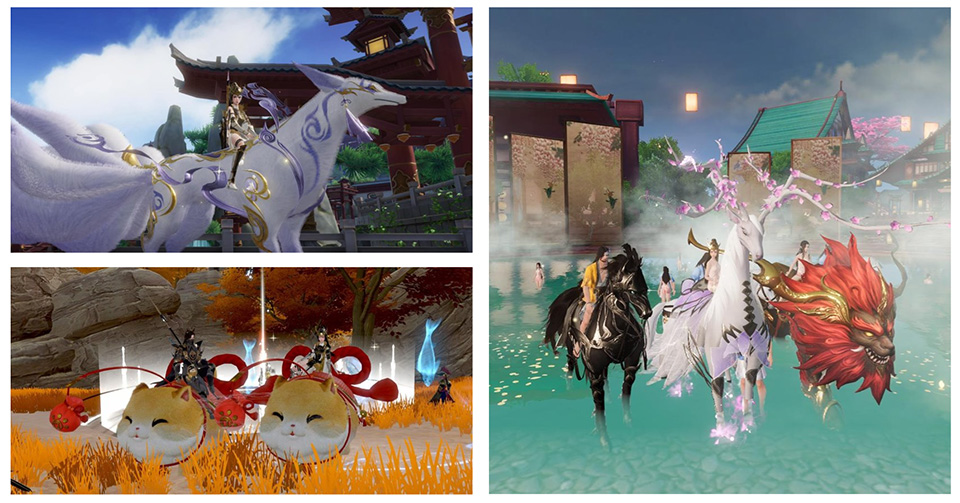 Thú cưỡi Võ Lâm Truyền Kỳ MAX siêu đẹp và đa dạng giúp game thủ tự do lựa chọn, thỏa mãn sở thích - Ảnh 1.