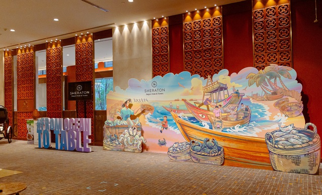 Sheraton Saigon ra mắt không gian trải nghiệm tương tác AR - Ảnh 1.