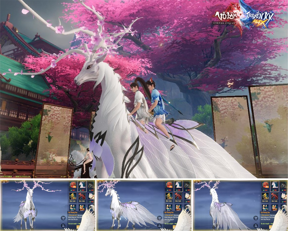 Thú cưỡi Võ Lâm Truyền Kỳ MAX siêu đẹp và đa dạng giúp game thủ tự do lựa chọn, thỏa mãn sở thích - Ảnh 5.