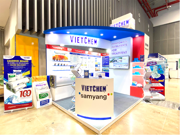 VIETCHEM-SAMYANG nổi bật tại triển lãm Vietwater 2022 - Ảnh 1.