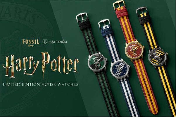 Hải Triều độc quyền mở bán BST Fossil Harry Potter Limited Edition