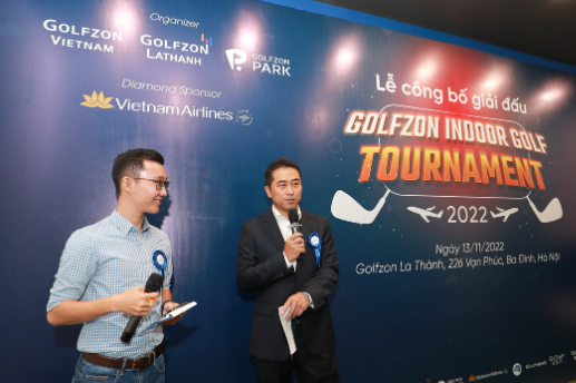 Vietnam Airlines là nhà tài trợ chính giải đấu Golfzon Indoor Golf Tournament 2022 - Ảnh 1.