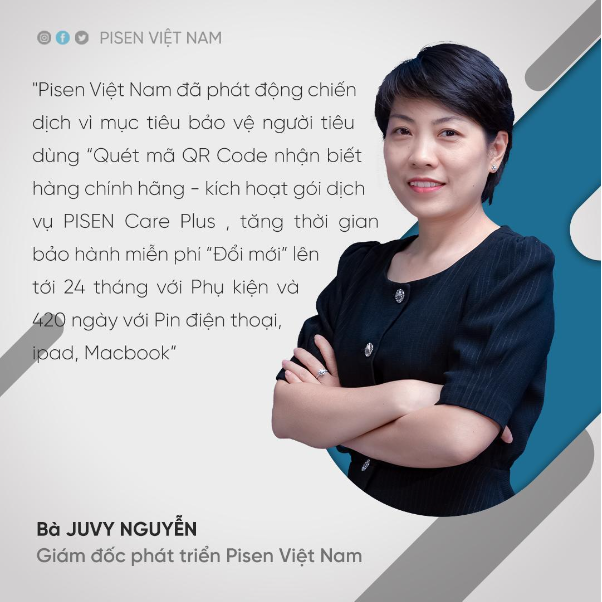 Giám đốc phát triển Pisen Việt Nam Juvy Nguyen: Pisen - trợ thủ đắc lực hàng đầu của smartphone - Ảnh 3.