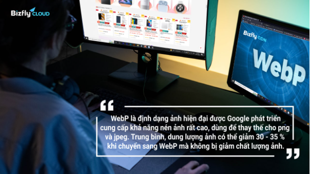 Chuyển đổi toàn bộ ảnh trên website sang định dạng mới WebP với BizFly CDN, doanh nghiệp giảm 30% chi phí - Ảnh 3.