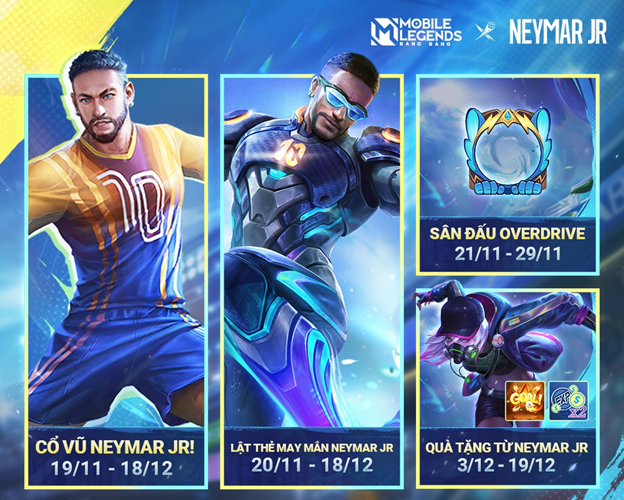 MLBB x Neymar Jr: Bộ trang phục mới toanh chào World Cup Qatar 2022 - Ảnh 4.