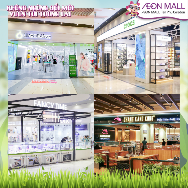 AEON MALL Tân Phú Celadon 2022: diện mạo mới - cửa hàng mới - Ảnh 2.