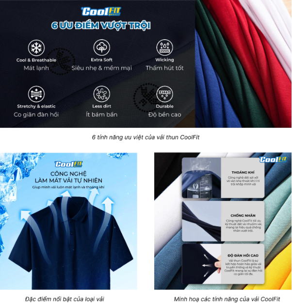 Ra mắt sản phẩm vải thun CoolFit với nhiều ưu điểm vượt trội dành cho áo thun Việt - Ảnh 2.