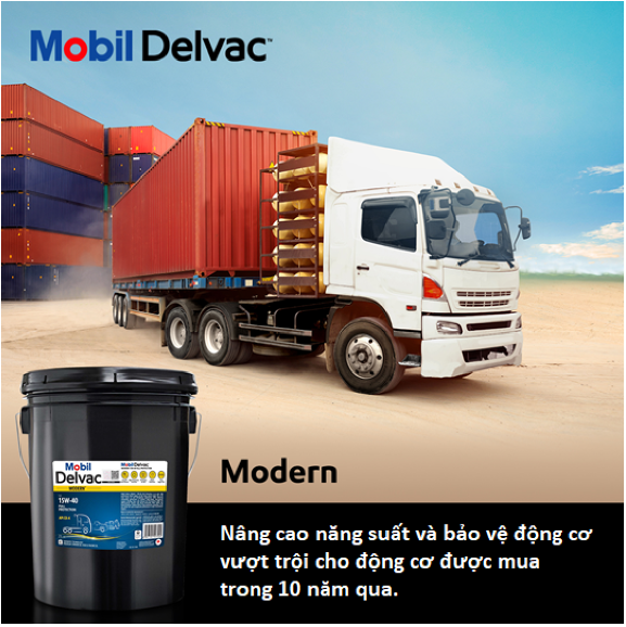 Dầu Mobil Delvac - Lựa chọn hàng đầu cho ô tô, xe tải - Ảnh 2.