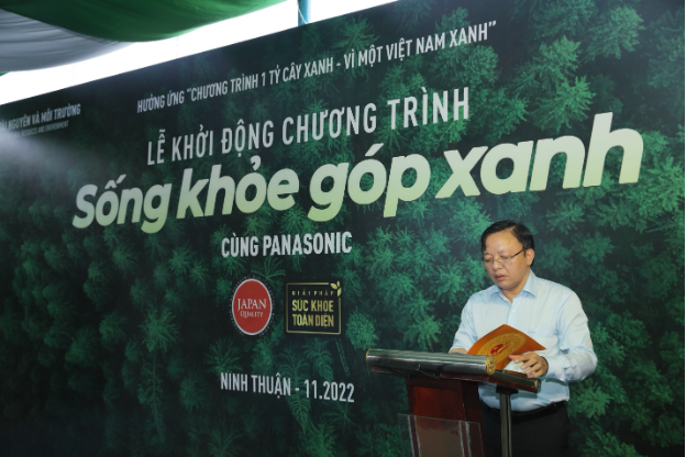 Panasonic khởi động chương trình trồng rừng Sống khỏe góp xanh chung sức trồng 1 tỷ cây xanh - vì một Việt Nam xanh - Ảnh 4.
