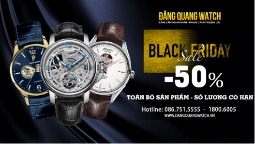 Sale sập sàn Black Friday – Giảm ngay 50% toàn bộ sản phẩm tại Đăng Quang Watch  - Ảnh 2.