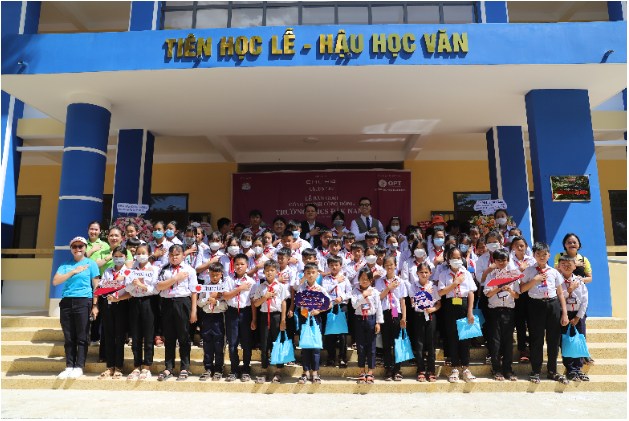 Diện mạo mới của trường THCS Đăk Nang tại Đắk Nông - Ảnh 2.