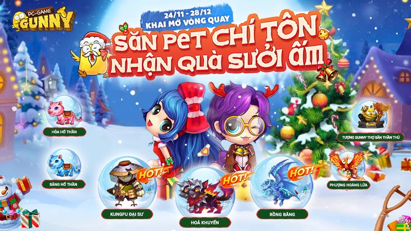 Mùa đông không lạnh với sự kiện “Săn Pet Chí Tôn - Nhận Quà Sưởi Ấm” của Gunny PC - Ảnh 1.