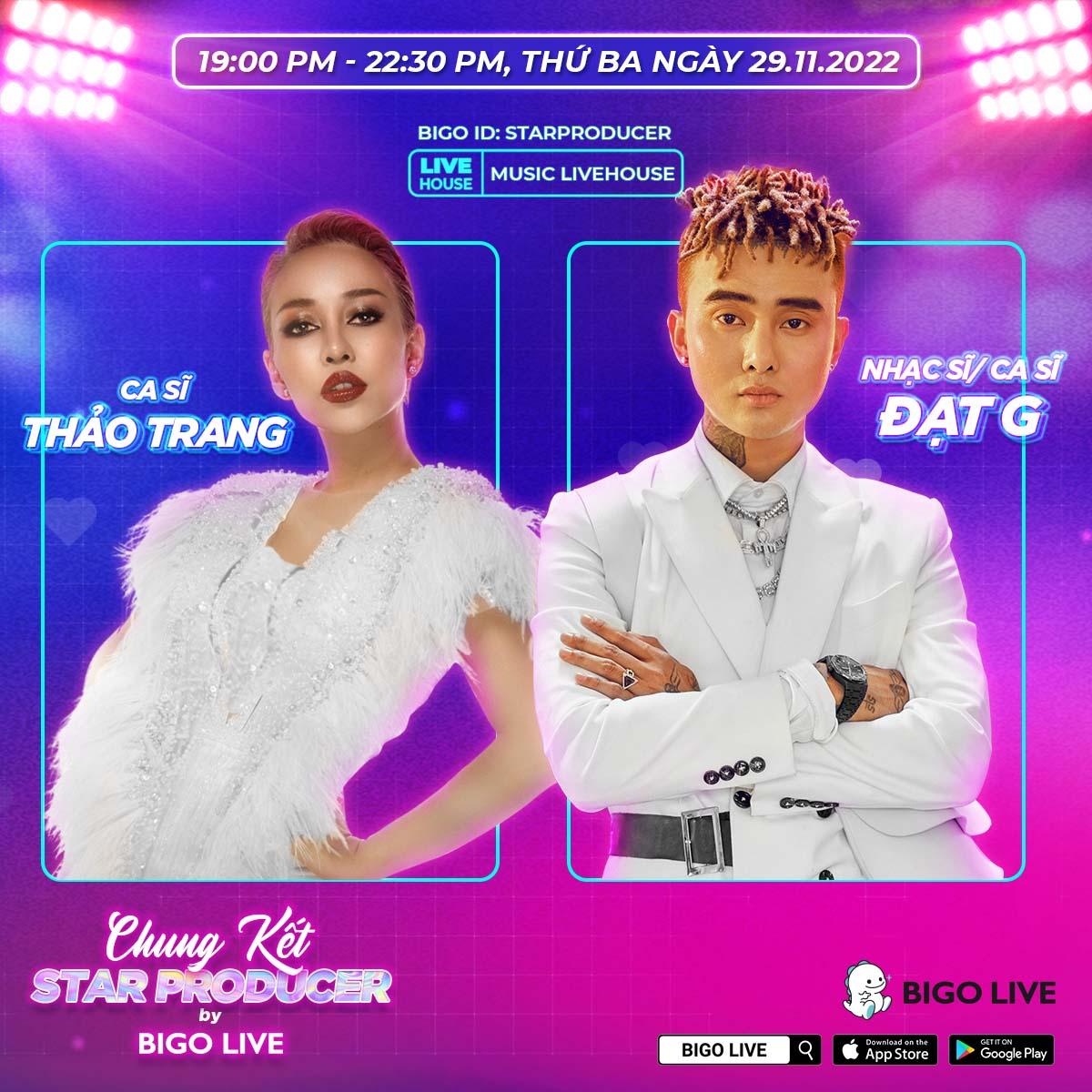 Thảo Trang và Đạt G trở thành giám khảo đêm chung kết Star Producer by Bigo Live - Ảnh 3.
