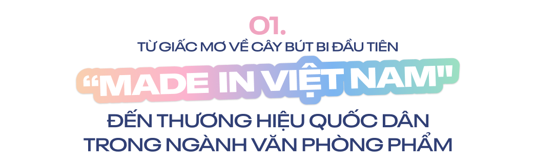 Thiên Long: Từ giấc mơ về chiếc bút bi đầu tiên “made in Việt Nam đến người bạn thân thiết của triệu người tiêu dùng - Ảnh 1.