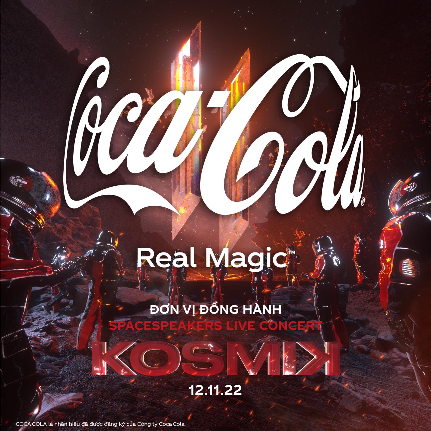 Coca-Cola kết hợp cùng SpaceSpeakers, đưa giới trẻ đến bữa tiệc âm nhạc KOSMIK Live Concert - Ảnh 2.