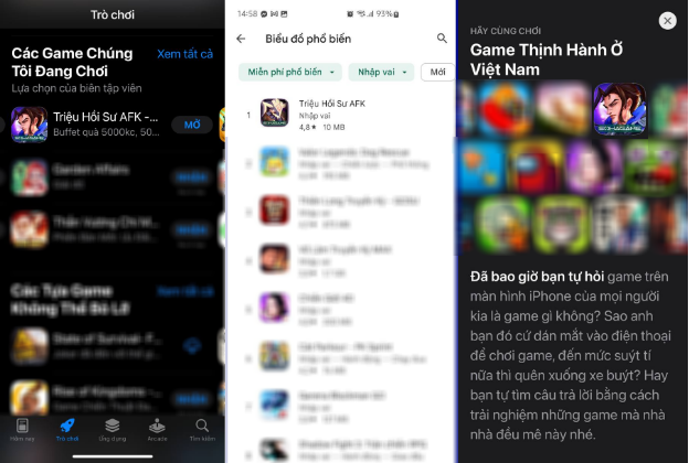 Triệu Hồi Sư AFK: Top miễn phí App Store, Top xu hướng CH Play, Top Thịnh hành Việt Nam - Ảnh 1.
