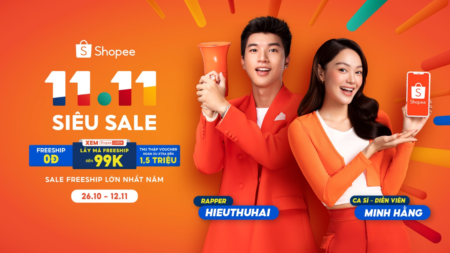 Shopee khởi động 11.11 Siêu Sale giúp người dùng mua sắm giải trí tiện lợi - Ảnh 2.