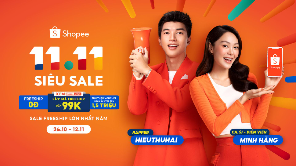 11.11 Siêu Sale - Lễ hội mua sắm lớn hàng đầu chính thức tái khởi động trên Shopee - Ảnh 3.