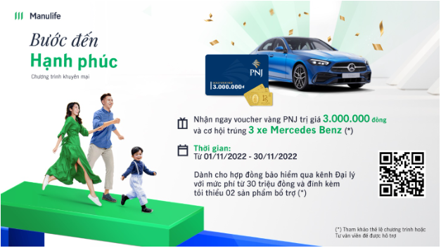 Manulife Việt Nam tri ân khách hàng với chương trình ‘Bước đến Hạnh phúc’ - Ảnh 1.