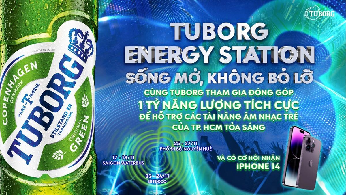 Giới trẻ TP.HCM “có hẹn” với Tuborg tại đêm tiệc Funtastic Energy Night - Ảnh 2.
